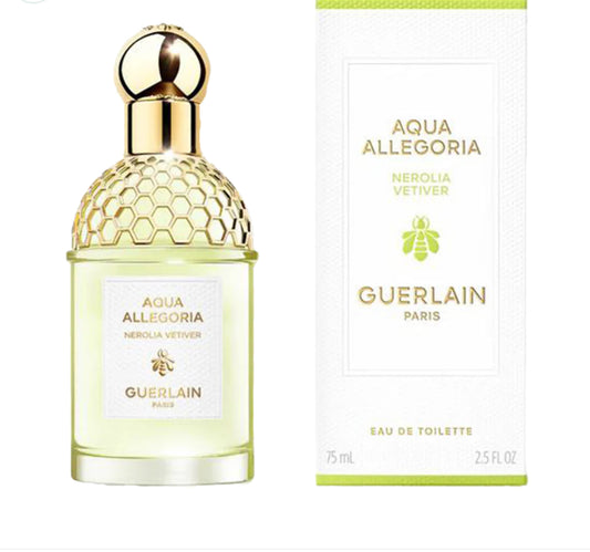 ORIGINAL Guerlain Aqua Allegoria Nerolia Vetiver Eau De Toilette Pour Femme - 75ml