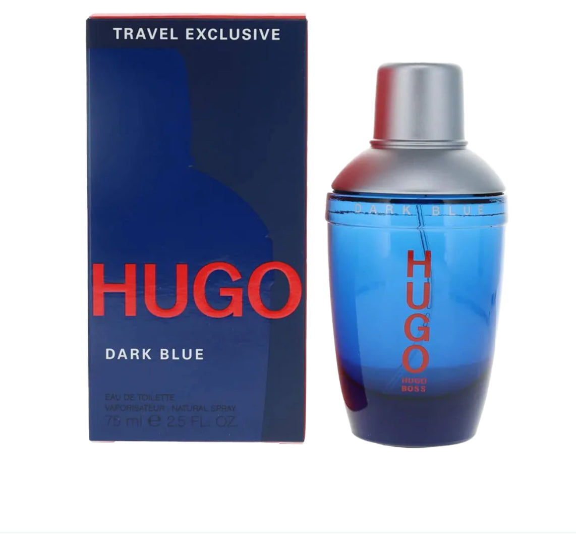 ORIGINAL Hugo Boss Dark Blue Eau De Toilette Pour Homme - 75ml