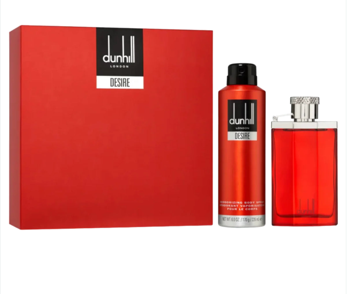 ORIGINAL Dunhill Desire Red Gift Set Pour Homme