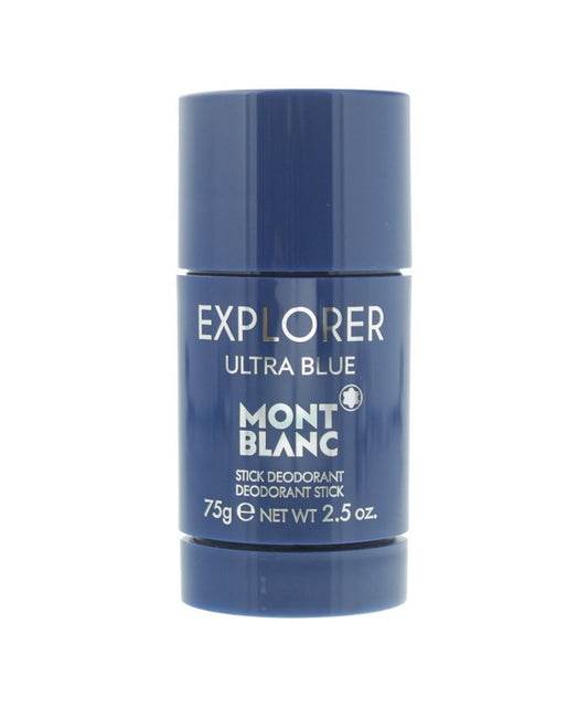 ORIGINAL MontBlanc Explorer Ultra Blue Deodorant Stick Pour Homme - 75g