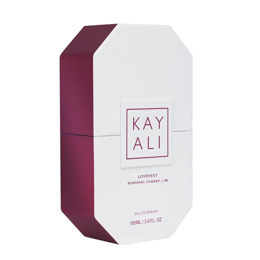 LOVEFEST BURNING CHERRY | 48 EAU DE PARFUM KAYALI FRAGRANCES LUXURY PACKAGE 100ML